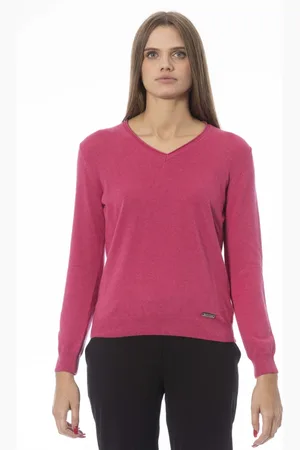 BALDININI V-neck Knitwear, female, , L, V-Neck Long Sleeve Jumper