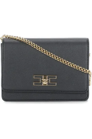 Elisabetta Franchi Chain Shoulder Pochette Bag