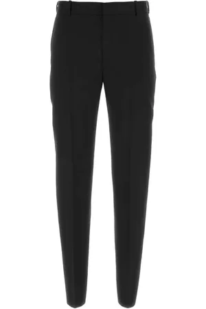 Alexander McQueen Suit Trousers, male, , M, Slim-Fit Wool Trousers