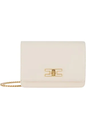 Elisabetta Franchi Small crossbody bag with golden chain