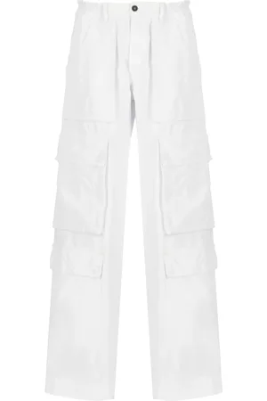 Dsquared2 Cargo Trousers Elastic Waist Pockets