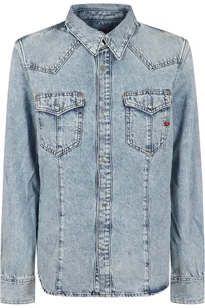 Diesel Denim Shirts, female, , S, Cotton Shirt Elegant Style