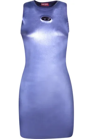 Diesel Short Dresses, female, , S, Shimmering Dress for Women
