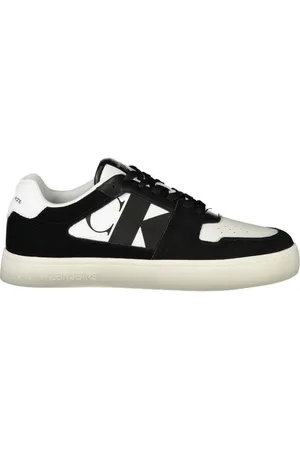 Calvin Klein Sneakers, male, , 11 UK, White Polyester Sneaker