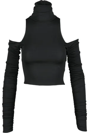 Dondup Long Sleeve Tops, female, , M, Elegant Top with Polyester and Elastane