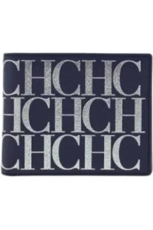Carolina Herrera Wallets & Cardholders, female, , ONE SIZE, Baobab Leather CH Initials Wallet