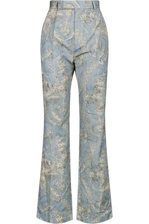 Vivienne Westwood Wide Trousers, female, , M, High-Waisted Flared Trousers