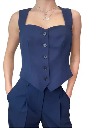 Liu Jo Vests, female, , S, Elegant Fabric Blend for Versatile Wear