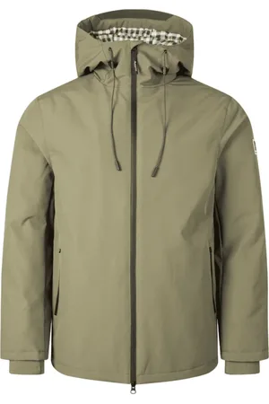 Aquascutum Active Mid Parka with Zipper Closure