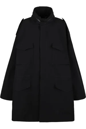 Maison Margiela Hooded Coat with Pockets