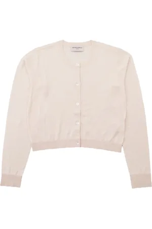 OFFICINE GENERALE Cardigans, female, , L, Cardigan Jumper Ribbed Crew-neck