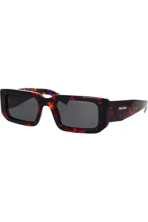 Prada Rectangular Sunglasses with Unique Style