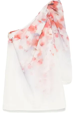 ZIMMERMANN Party Dresses, female, , XS, Floral Party Dress with Long Sleeve