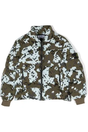 Stone Island Winterjackets, male, , 10 Y, Kids Boy Lightweight Puffer Jacket
