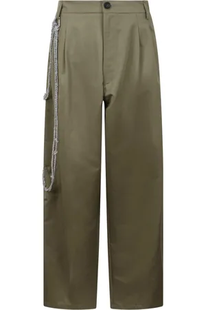 DARKPARK Straight Trousers, female, , 3XS, Pearl Adorned Wide Leg Trousers