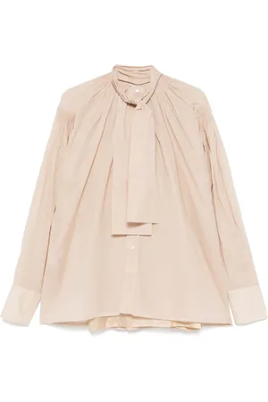 Plan C Blouses, female, , S, Sheer Elegance Organza Blouse