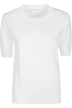 P.A.R.O.S.H. Round-neck Knitwear, female, , S, Short Sleeve Baby Jumper