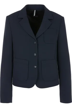 Marc Cain Blazers, female, , 2XL, Seventies-inspired Blazer with Patch Pockets