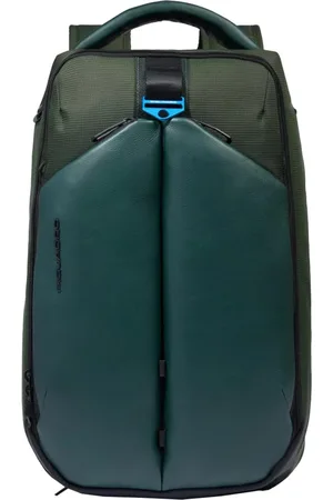 Piquadro Backpacks, unisex, , ONE SIZE, Green Laptop Backpack