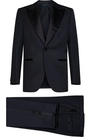 BRIONI Silk Detail Tuxedo Suit