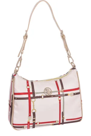 U.S. Polo Assn. Shoulder Bags, female, , ONE SIZE, Synthetic Baguettee Bag with Zipper Closure