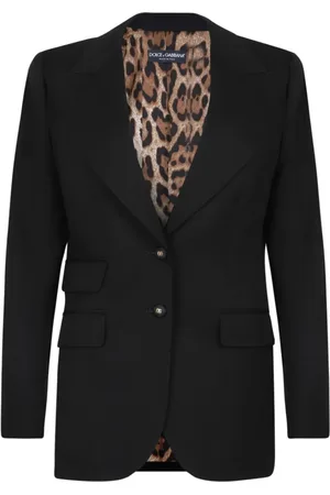 Dolce & Gabbana Blazers, female, , M, Turlington Blazer with Peak Lapels