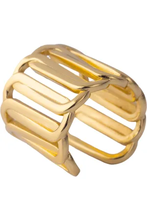 FEDERICA TOSI Square Gold Ring