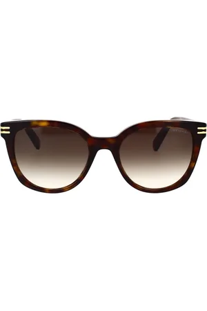 Bvlgari Square Sunglasses with Havana Frame