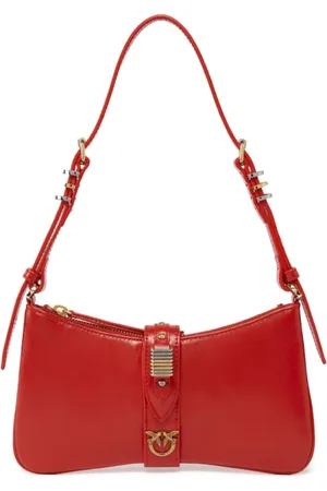 Pinko Shoulder Bags, female, , ONE SIZE, and Gold Leather Shoulder Bag