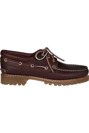 Timberland Sailor Shoes, male, , 7 UK, Burgundy Boat Shoe for Men