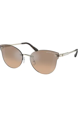 Michael Kors Sunglasses, unisex, , 59 MM, Stylish Sunglasses with Gold Frame