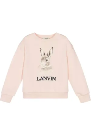 Lanvin Sweatshirts, female, , 6 Y, Kids Crew Neck Sweatshirt Logo