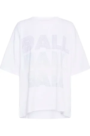Ball T-Shirts, female, , 2XS, Oversized Tee with Wide Sleeves