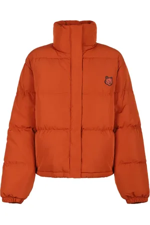 Maison Kitsuné Down Jackets, female, , M, Padded Jacket with Embroidered Logo