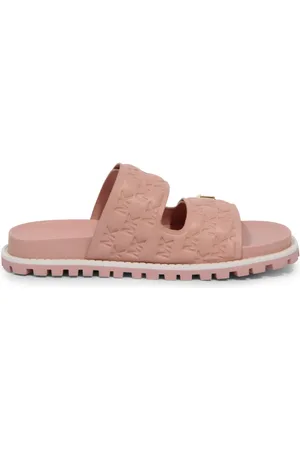 Michael Kors Sliders, female, , 4 1/2 UK, Stark Slide Puffy Logo Sandals