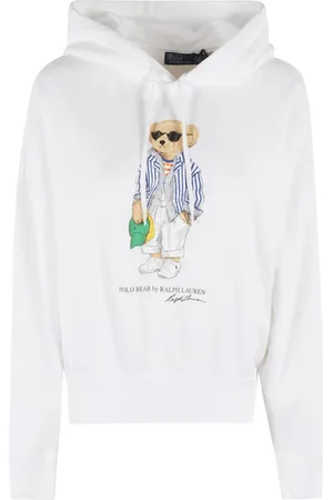 Ralph Lauren Hoodies, female, , XS, Bear Hoodie with Front Print