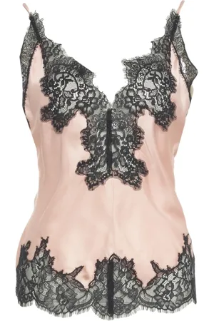 Herskind Sleeveless Tops, female, , XS, Rose Lace V-Neck Top
