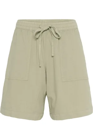 Kaffe Casual Shorts, female, , XL, Green Shorts & Knickers Seagrass