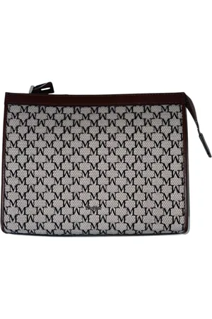 Max Mara Cross Body Bags, female, , ONE SIZE, Flat Envelope Bag Black Cotton Leather