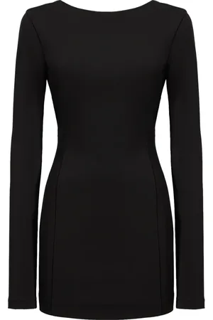 Andamane Short Dresses, female, , S, Viviana Mini Dress with Long Sleeves