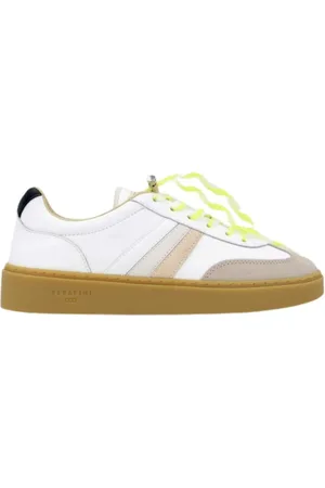 Serafini Leather sneaker with logo details