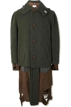 Maison Margiela Destroyed-Look Coat