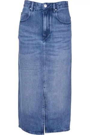 Isabel Marant Denim Skirts, female, , M, Denim Skirt with Pockets and Zip
