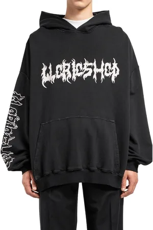 032c Hoodies, male, , M, Oversized Hoodie with Logo Print