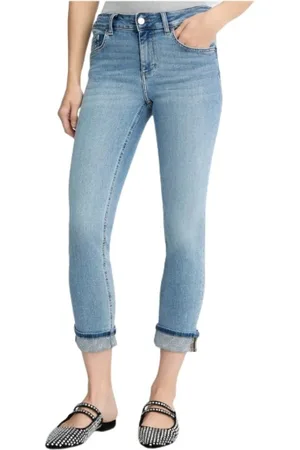Liu Jo Cropped Jeans, female, , W30, Skinny jeans with monogrammed cuffs