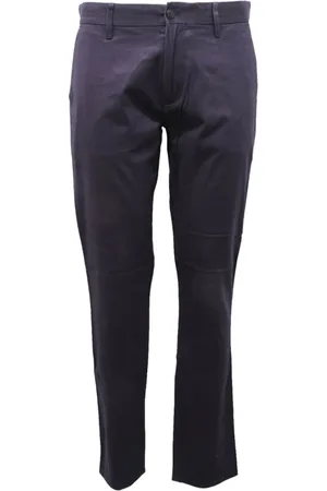 Emporio Armani Chinos, male, , M, Navy Cotton Trouser Model 6G1P15