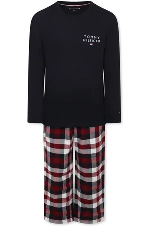Tommy Hilfiger Pyjamas, unisex, , 12 Y, Pajamas Set with Logo Flag