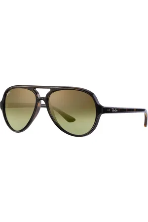 Ray-Ban Sunglasses, unisex, , 59 MM, Classic Pilot Style Sunglasses Green Gradient