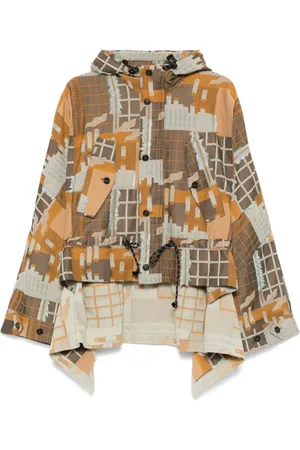 HENRIK VIBSKOV Parkas, female, , S, Multicolour Short Parka with Unique Design