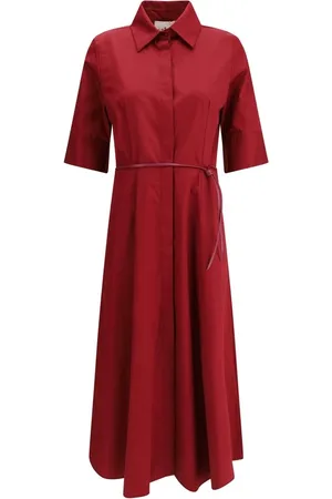 Crida Milano Shirt Dresses, female, , S, Elegant Midi Chemisier Dress